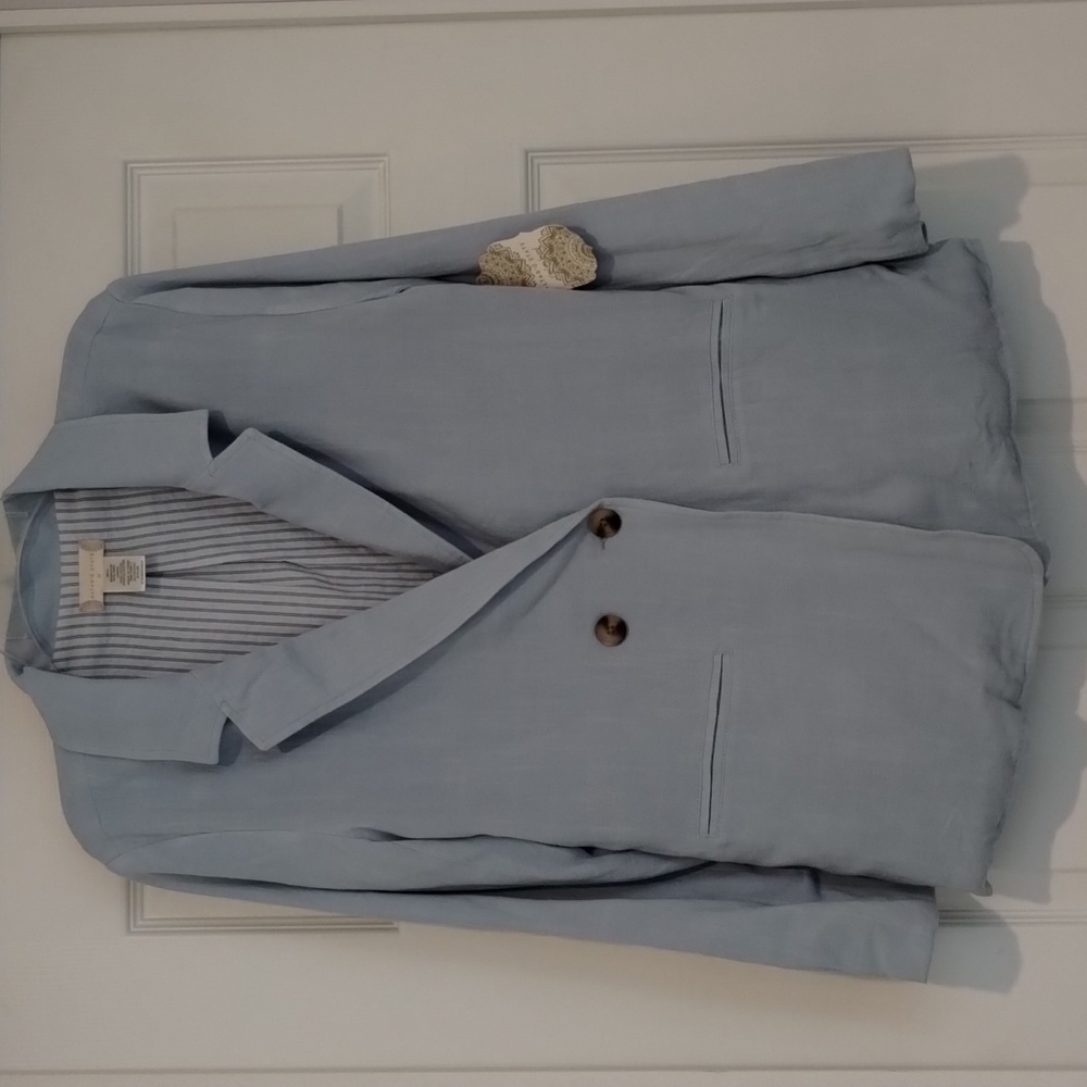 Altar'd State Women's Blazer Size Medium - NWT - Summer Blue Jacket